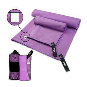 Toalla Deportiva de Microfibra Suave y Transpirable con Estampado Personalizado de Secado Rápido con Estuche - Product Image 2