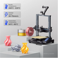 Elegoo warna filamen Pla sutra, keandalan tinggi, untuk sebagian besar printer 3d Fdm, dimensi akurat & konsisten
