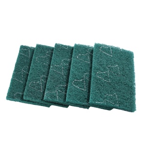 Weiyi 8698 nhiệm vụ nặng nề màu xanh lá cây sợi mài mòn cọ rửa pad cho thép không gỉ đánh bóng - Product Image 1