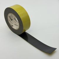 Ruban adhésif en mousse PE noir et blanc découpé à double face, épaisseur 1 mm, DC9182, haute adhérence, acrylate pur, pour fixation de boîtier de jonction solaire et verre