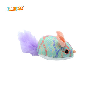 Juguete de Peluche para Gatos, Diseño de Ratón Colorido, Personalizado por el Fabricante Famipet, con Catnip - Product Image 4