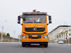 Grúa de Plataforma Plana de 25 Toneladas con Grúa Plegable de 10T, Shacman M3000 6x4, Vehículo de Rescate para Carreteras Pesadas - Product Image 2