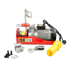 Overhead dengan Troli Tali Kawat Fase Tunggal, Kerekan Pengangkat Elektrik <span class=keywords><strong>Mini</strong></span> Kecil - Product Image 3