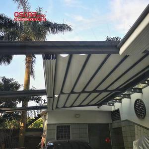 Auvent Rétractable Imperméable pour Restaurant, Terrasse Extérieure, Toit Personnalisé, Protection Solaire Rétractable - Product Image 1