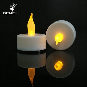 Kanlong Hot Selling Bulk Button Battery Operated Electric Plastic Flameless Xmas <strong>Christmas</strong> Tealight Candles Mini Led <strong>Tea</strong> <strong>Light</strong> - Product Image 4