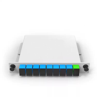 Divisor Óptico 1*8 1*16 1*4 1*64 1*32 PLC, Distribuidor Óptico Tipo Inserto SC/UPC FTTH