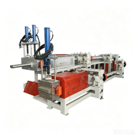 Machine de recyclage de plastique à extrudeuse monovis pour LDPE PE PP HDPE avec moteur, production de 100 à 1000 kg/h