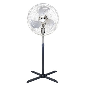 18 pulgadas de los fans del metal <span class=keywords><strong>bajo</strong></span> ruido Casa de refrigeración eléctrica 220v ventilador de pedestal base de Cruz - Product Image 1