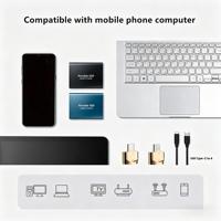 SSD Portatile 1TB 2TB 4TB Opzionale 50GB Disco Rigido Esterno Type-C USB 3.1 ad Alta Velocità per Laptop