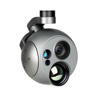 Caméra à cardan UUUFLY Q40TIRM-HD avec zoom optique 40X, triple capteur, résolution élevée 1280*1024, thermique super visible, télémètre laser 5 km