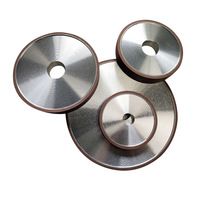 Meule diamantée à liant résine personnalisable, forme plate, grain parallèle 150 pour débavurage de l'aluminium, largeur 40-400 mm, épaisseur 6-50 mm