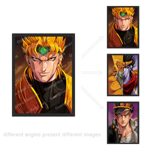ใหม่มาถึง <span class=keywords><strong>Jojo</strong></span> Bizzare Adventure Lenticular 3d อะนิเมะโปสเตอร์ขายส่งสำหรับของขวัญส่งเสริมการขาย - Product Image 3