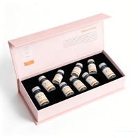 Cartons d'emballage personnalisés de luxe pour peptides, boîtes de rangement scellées pour matériaux peptidiques de 3 ml et 5 ml