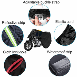 Housse de protection universelle en polyester Oxford imperméable et anti-poussière pour l'extérieur/étui de protection solaire/housse de moto - Product Image 4