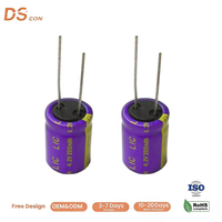 Condensateur lithium-ion radial LIC 4,2 V 200 mAh 16x23 mm pour la sécurité domestique intelligente, les serrures de porte et l'alimentation des capteurs sans fil