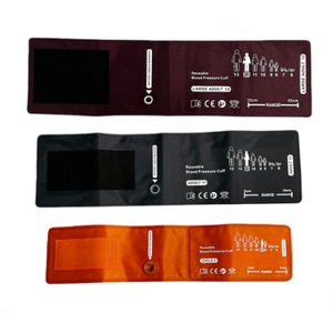 Brazalete de Presión Arterial de Doble Tubo de Buena Calidad, Vejiga de TPU, Brazalete NIBP para Adultos, Niños, Bebés y Neonatos, Monitor de Pacientes - Product Image 3