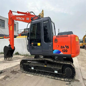 Mini-excavatrice sur chenilles Hitachi ZX120, excavatrice Hitachi EX120, fabrication japonaise. - Product Image 2