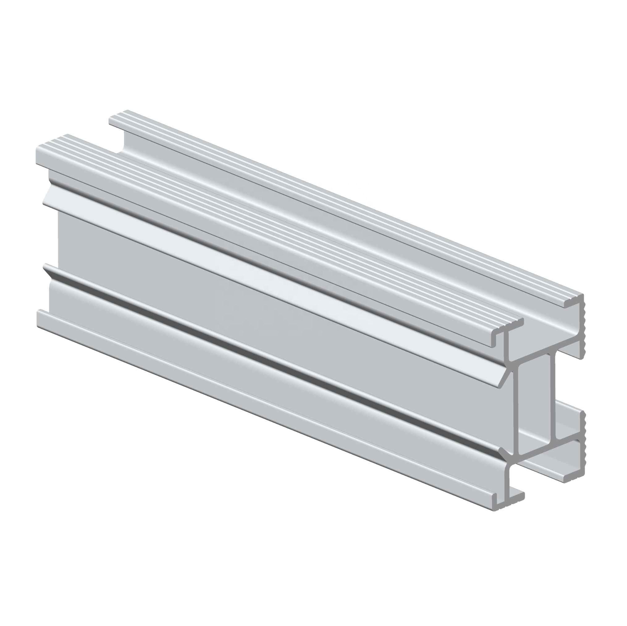 Монтажные Комплекты для солнечных модулей на крыше 30 кВт, кронштейн для крепления на крыше, монтажные направляющие для солнечных панелей