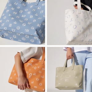 Biểu Tượng Tùy Chỉnh Sinh Thái Rept Trống Hàng Tạp Hóa Có Thể Giặt Tái Sử Dụng Mua Sắm Bông Vải Tote Túi Với Túi Và Dây Kéo - Product Image 6