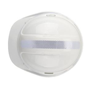 Casque de sécurité à fentes en V personnalisable en gros, directement de l'usine, échantillons gratuits, CE EN397, 4 points de suspension, bande réfléchissante - Product Image 4