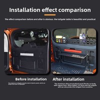 Jetour G700 2022 Aluminium Klappbarer Tischständer für Heckklappe Wandmontierter Tragbarer Outdoor-Camping-Gebrauch