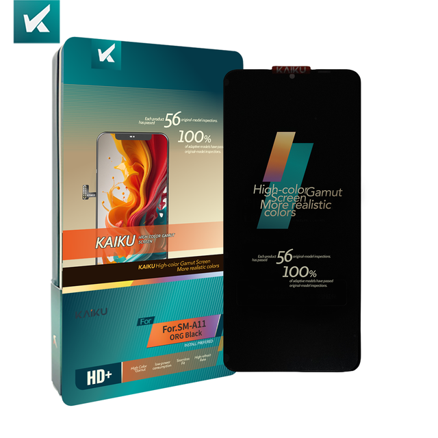 KAIKU Lcd for Samsung A12 Screen Replacement Manufacturer Mobile Display for Samsung A12 Lcds