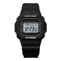 Montre tendance et best-seller pour couple, étanche, style universitaire, montre numérique sportive pour étudiants