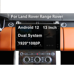 Radio con Sistema Dual Android de 13 Pulgadas, Reproductor Multimedia con GPS, <span class=keywords><strong>CarPlay</strong></span>, para Land Rover, Range Rover, Vogue, L405, Sport, L494, <span class=keywords><strong>Evoque</strong></span>, L538 - Product Image 1