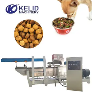 Dry Dog Food Making Cats Food Extruder Machine Production Pet Food Processing Line