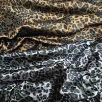 Tissu Jacquard Imprimé Léopard pour Robes, Gilets, Sacs – Tissu Décoratif de Créateur pour Hommes et Femmes JSB-1837