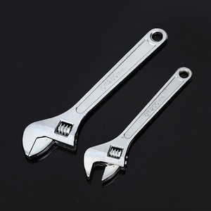 <strong>Adjustable</strong> Multi-Functional <strong>Wrench</strong> with Short Handle Large Opening Spanner for Bathroom <strong>Use</strong> Metric Measurement System - Product Image 4