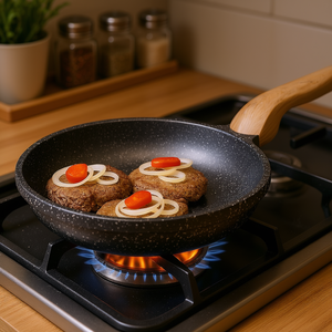 KARL KRGER Texas Frying Pan 28Cm Nonstick <b>Cookware</b> For Stovetop Use - Product Image 3