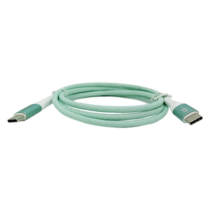 Pd100w nylon bện nhanh sạc cáp 20V 5A Type-C Cáp dữ liệu hợp kim kẽm USB3.1 3.2 <span class=keywords><strong>USB</strong></span>-C tương thích máy in máy tính <span class=keywords><strong>USB</strong></span>-C - Product Image 4
