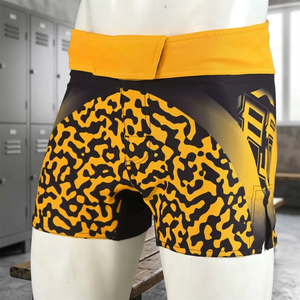 Shorts de Playa para Hombre con Estampado de Camuflaje, Secado Rápido, Cintura Elástica, Cintura Alta, Estilo Casual, Spandex, Poliéster - Product Image 1