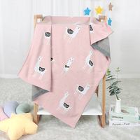 Mantas Envolventes para Bebé Mimixiong OEKO-TEX, Suaves, 100% Algodón, Tejido de Punto, Diseño de Alpaca, Jacquard, para Recién Nacidos, Ropa de Cama para Bebé