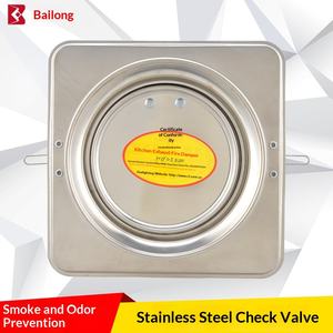 Sixing Bailong 180 Acier inoxydable, <span class=keywords><strong>clapet</strong></span> <span class=keywords><strong>anti</strong></span>-<span class=keywords><strong>retour</strong></span> pour <span class=keywords><strong>hotte</strong></span> de cuisine professionnelle, coupe-flamme et <span class=keywords><strong>anti</strong></span>-fumée - Product Image 2