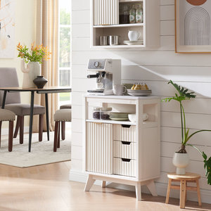 Thiết kế mới hiện đại màu trắng phòng khách thay đồ phong cách Bắc Âu tự nhiên bằng đá cẩm thạch Veneer <span class=keywords><strong>Locker</strong></span> ngăn kéo - Product Image 3