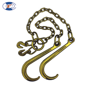 HF J Hook and <strong>Chain</strong> Serves for Farm Equipment <strong>Tying</strong>, Durable Hook and <strong>Chain</strong> Combo Offers Reliable Connection for Heavy Machinery - Product Image 1