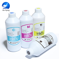 Encre DTF de haute qualité CMYK+W fluide et sans bourrage, encre blanche à jet d'encre de 1000 ml pour imprimante DTF A3, encre blanche à base d'eau