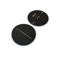 Aangepaste 1W 2W 3W 5W PET zonnepaneel met middenopening, waterdicht, monocristallijne cellen, PERC-technologie, 22,7% efficiëntie, voor buitengebruik en kamperen