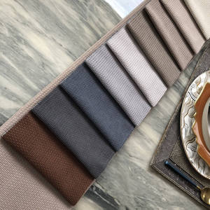 Échantillons de tissu occultant personnalisable en mélange de polyester translucide pour rideaux et cantonnières, avec différentes niveaux de occultation - Product Image 1