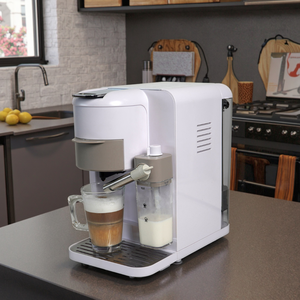 Machine à café à dosettes CE pour la maison, machine à café à capsules compacte pour dosettes <span class=keywords><strong>Nespresso</strong></span> Original, 20 bars avec boîtier en plastique - Product Image 1