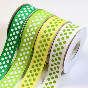 Di alta qualità in raso di gros grain nastro di dimensioni personalizzate con prezzo di fabbrica OEM personalizzato Logo del marchio Artwork stampato per i regali - Product Image 4