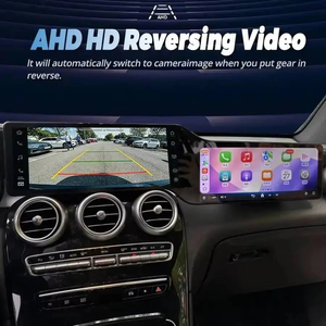 หน้าจอคู่ขนาด 24.6 นิ้ว รองรับ Android Auto และ Carplay สำหรับรถยนต์ Mercedes Benz GLC C Class W205 X253 C180 C200 C300 ปี 2015-2022 พร้อมระบบนำทาง GPS - Product Image 4