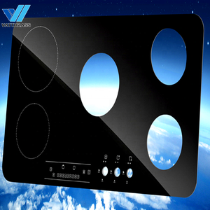 Table de cuisson électrique portable en verre trempé de petite taille, cuisinière à induction infrarouge intégrée en verre - Product Image 5