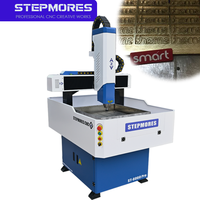 6060 lourd 3d Mini CNC routeur 4040 Table mobile Mini CNC fraiseuse métal routeur CNC avec couvercle extérieur