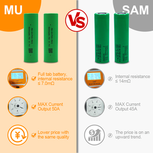 Batterie à semi-conducteurs 21700 5000mAh 25A à décharge rapide, cellule compatible Samsung 50S, alternative <span class=keywords><strong>MU</strong></span>, grand stock physique, livraison rapide - Product Image 3