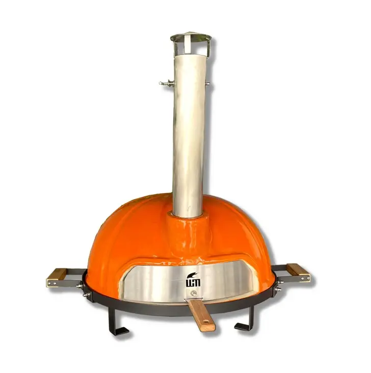 China high quality ceramic tabletop pizza oven brick oven pizza for outdoor picnic