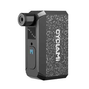 Pompe à vélo <span class=keywords><strong>électrique</strong></span> portable CYCLAMI AM6 <span class=keywords><strong>Mini</strong></span> haute pression 130 PSI légère et rapide avec valves Presta/Schrader - Product Image 1