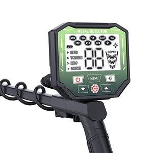 Détecteur de métaux portatif, bobine de recherche de 25 cm, multifréquence, écran LCD, plastique noir, utilisation pour adultes - Product Image 6